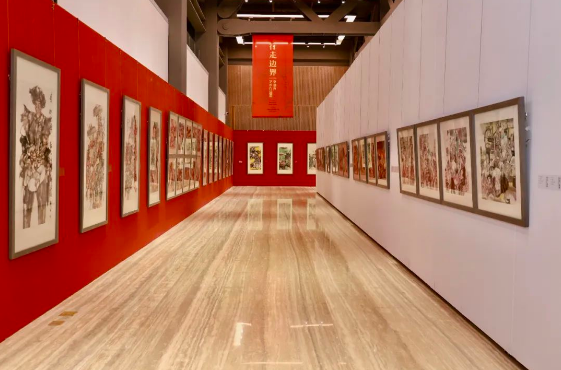 中国国家画院举办“行走边界——张道兴艺术作品展”