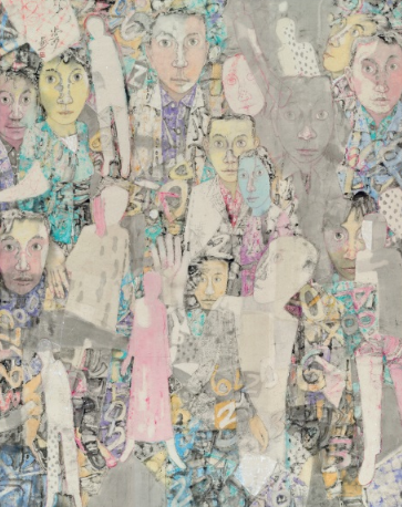 尚可 寻找可能 纸本设色 220cm×160cm