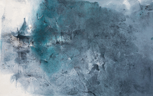 江南凝翠（油画）275×175cm--钱兆峰