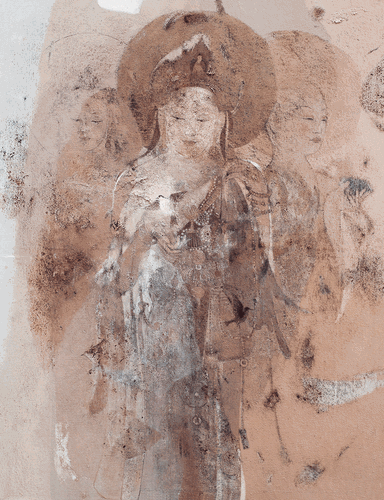 大梦敦煌（岩彩）280×200cm-钱兆峰