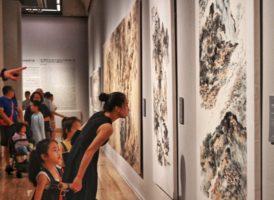 《山河情》刘文哲中国画展亮相中国美术馆