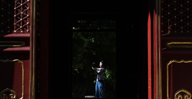 粤港澳青年在故宫开展实习