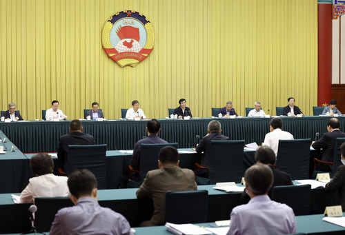 （时政）全国政协召开双周协商座谈会  王(3032834)-20230925102206