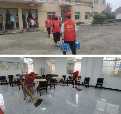 浓情迎双节 慰问送温暖——中建三局走进嘉鱼县潘家湾镇福利院开展慰问