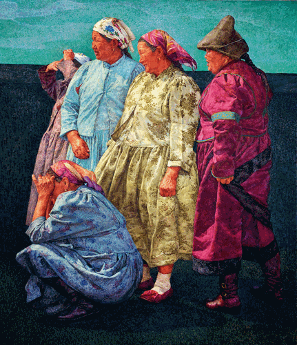 守望草原（油画）180×155cm-2015年-王耀中