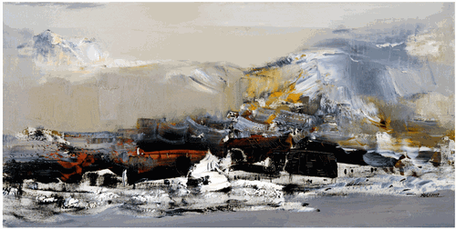 江南遗梦（油画）120×60cm-2007年-徐-里
