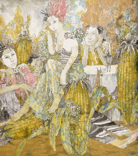 转基因（国画）112×99cm-尚-可