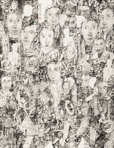 日常生活（国画）200×163cm--尚-可