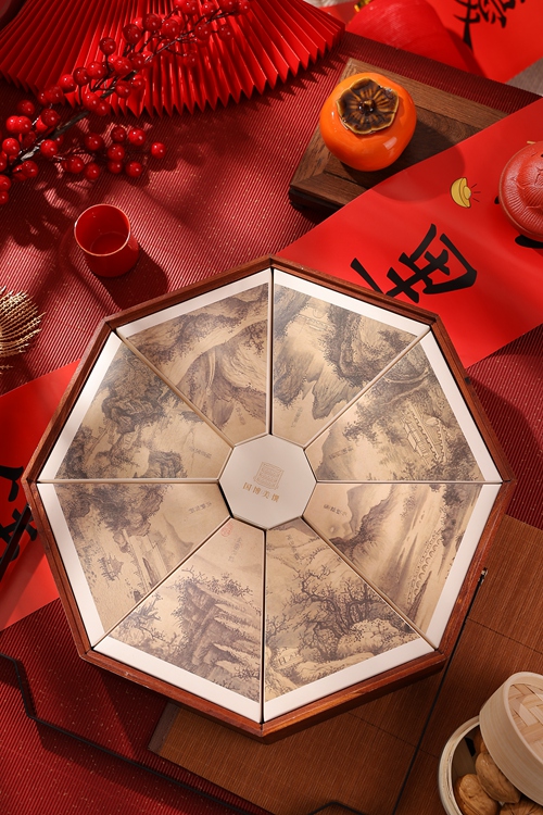 国博美馔推出“龙腾八景”文创产品