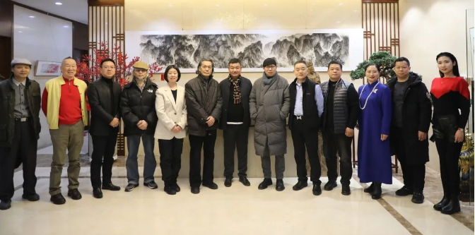 难得不相见——马龙山水画作品展在京举办