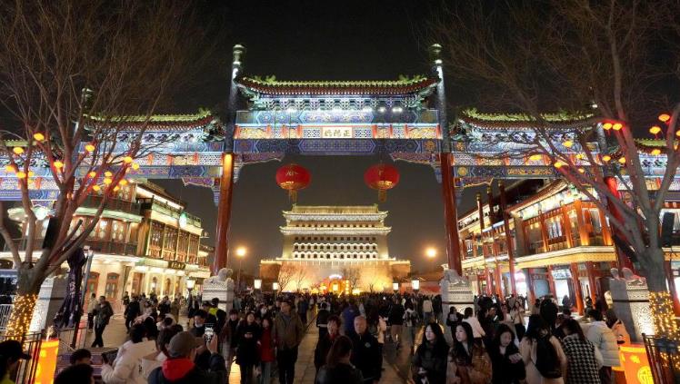 夜游前门大街品年味