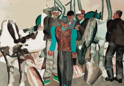 理想之马（油画）210×300cm-2020年-赵培智