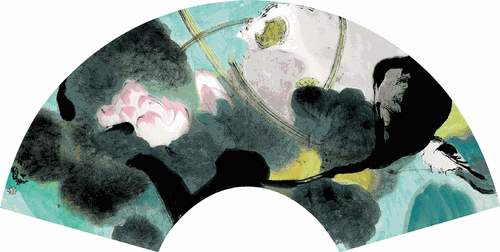听-香（国画）49×133cm-2020年-刘巨德