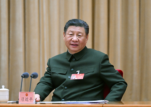 两会丨习近平出席解放军和武警部队代表团全(4060238)-20240307200327