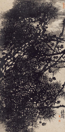 万山系列之二（国画）-马锋辉