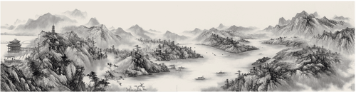 《长江万里图》之江西段（国画）-刘-广