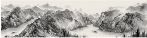 《长江万里图》之贵州段（国画）-刘-广