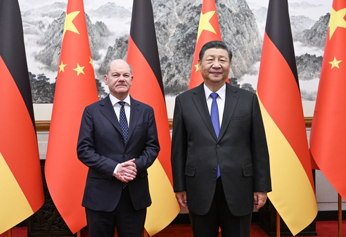 习近平会见德国总理朔尔茨(4335085)-20240416181025