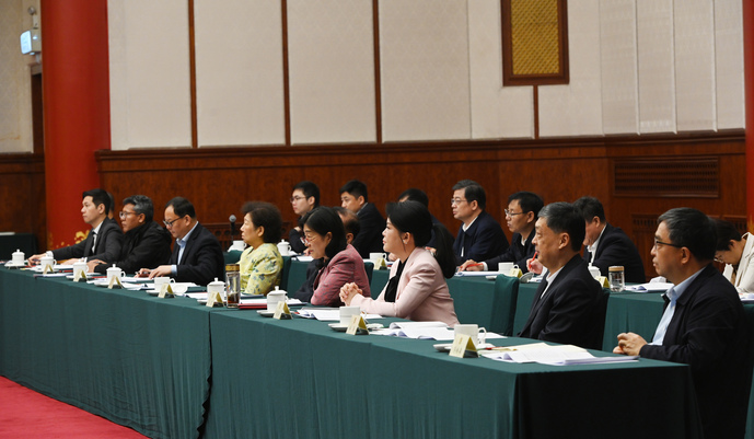 十四届全国政协第十七次双周协商座谈会会场