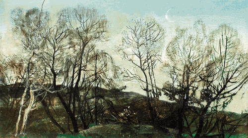 风-景（油画）23×40cm-1972年-（俄）安·梅尔尼科夫-上海梅尔尼科夫美术馆藏