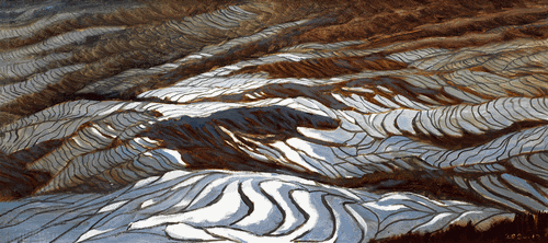 光-影（油画）60×130cm-2020年-韩玉臣