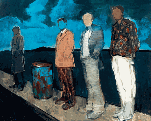 八月不远（油画）120×150cm--张文朝