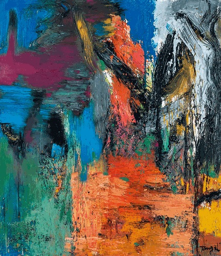 海的那边No.34（丙烯）140×120cm-2022年-唐承华