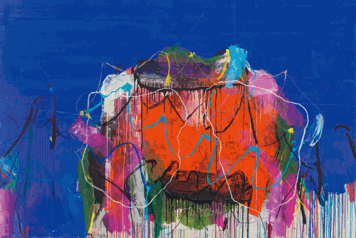 开门见山（丙烯）200×300cm-2022年-谭-平