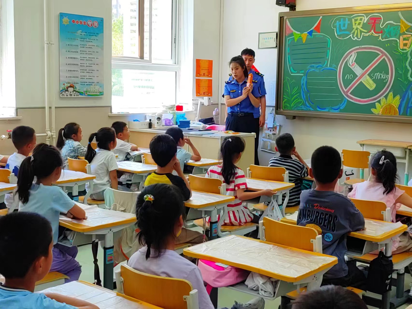 世界无烟日：保护青少年免受烟草危害宣传进校园