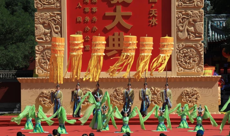 2024年公祭中华人文始祖伏羲大典在甘肃天水举行