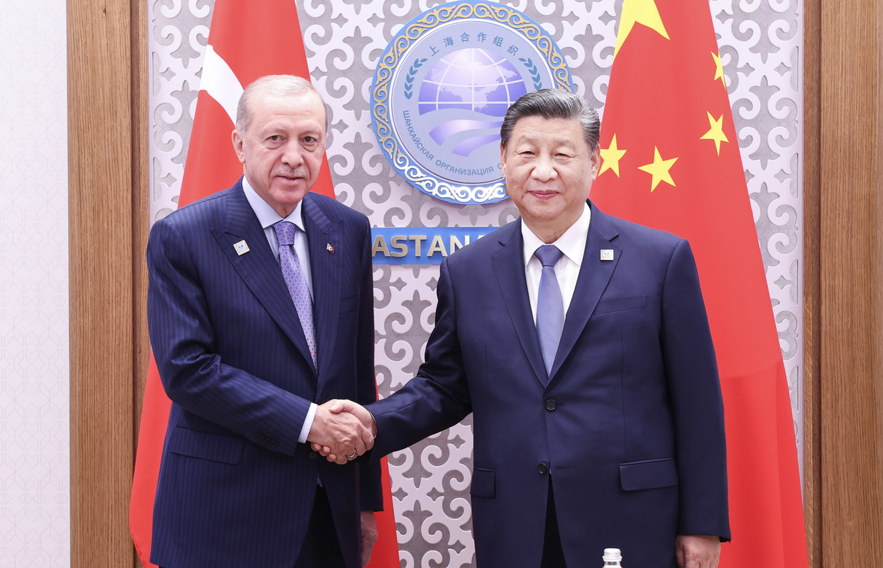  习近平会见土耳其总统埃尔多安