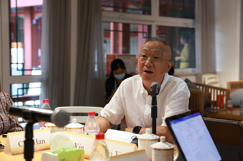 李欣在“申遗”利益相关者 座谈会上发言
