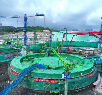 中核集团漳州核电4号机组核岛开工