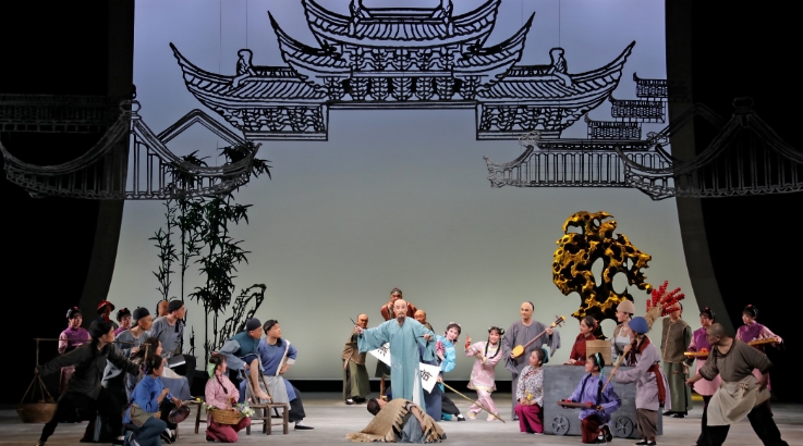 江苏扬州扬剧《郑板桥》荣获中宣部第十七届精神文明建设“五个一工程”优秀作品奖