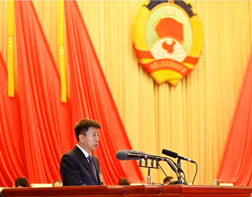 区政协党组副书记、副主席尚祖国受政协通州区第七届委员会常务委员会委托，向大会作了提案工作情况的报告
