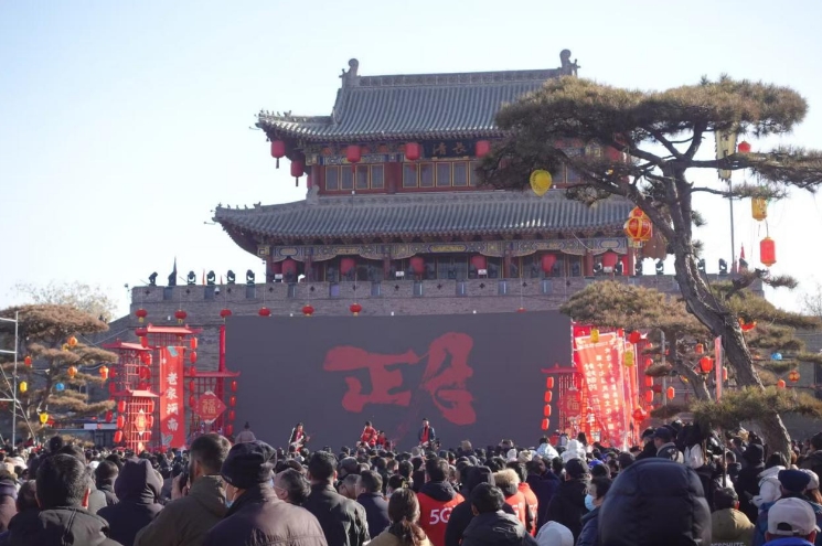第十七届中原（鹤壁）民俗文化节在河南浚县古城开幕
