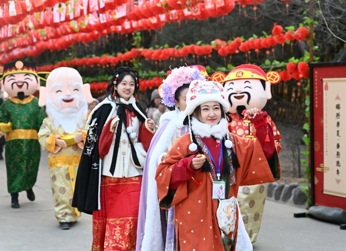 北京中华民族博物院举办新春游园会