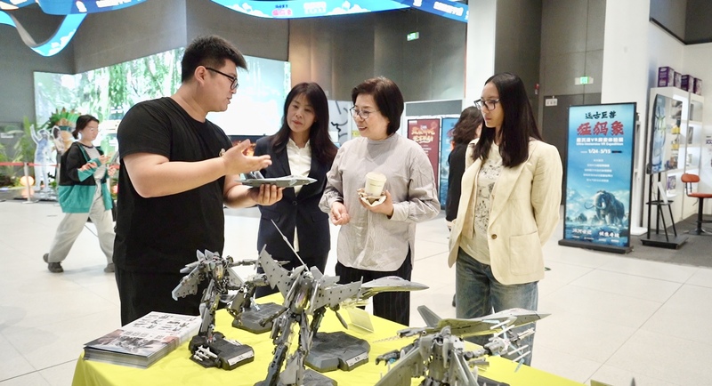 现场文创展示