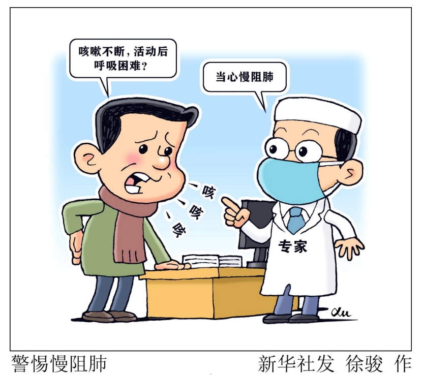 慢阻肺病稳定期如何应对？社区医生可帮助居民实现科学管理