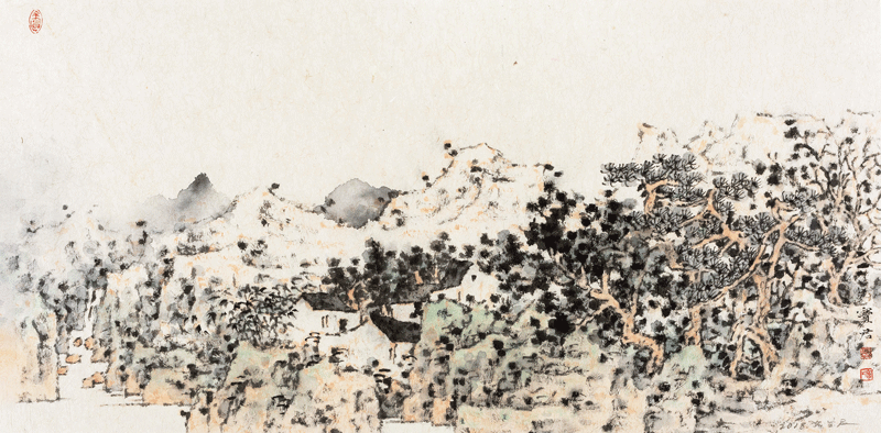 宁静闲远  静寂空濛——郭宝君山水画艺术的精神取向与意境建构