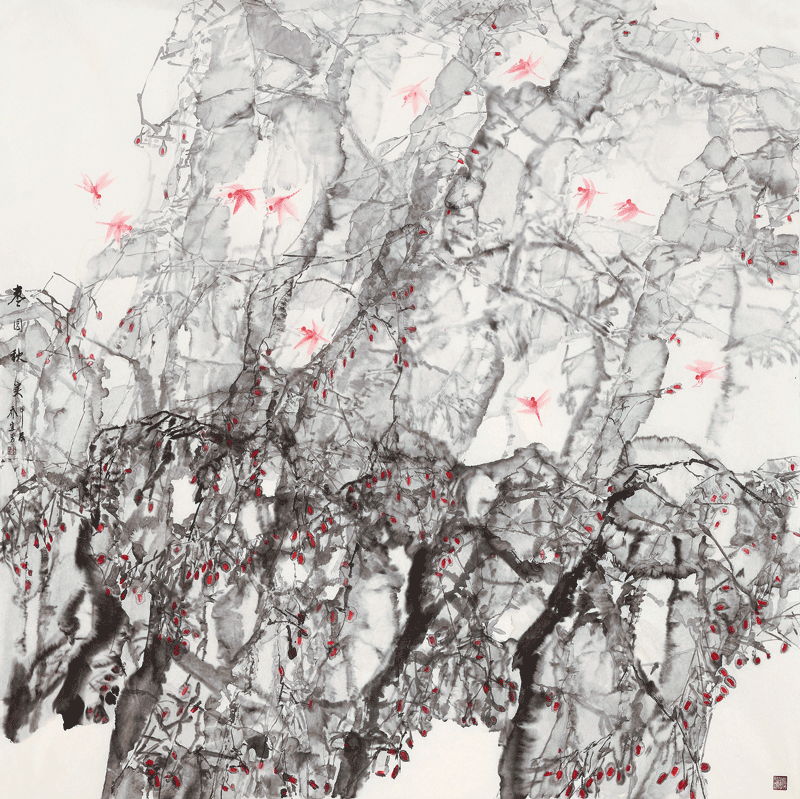 既要笔墨  又要形式  更要意境——以笔墨为手段 构建当代中国画视觉形式语言与文化审美意境