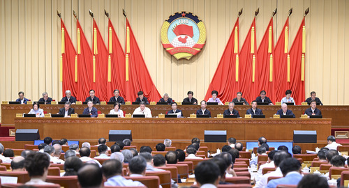 全国政协十四届常委会第十二次会议开幕　　(7536788)-20250623170233