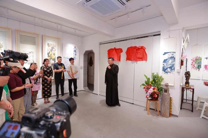 “大道传薪 吴齐法脉——刘少白师生绘画作品展”在广州开幕