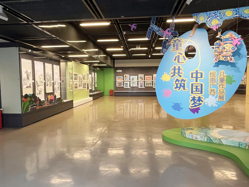 “童心共筑中国梦——绘画广西·儿童作品展”亮相