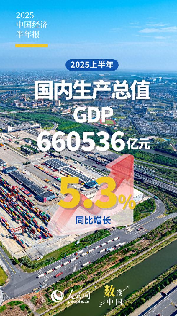 10组数据速览2025中国经济半年报