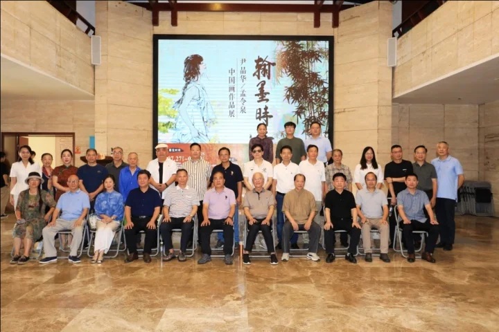 尹晶华、孟令泉中国画作品展亮相桂林