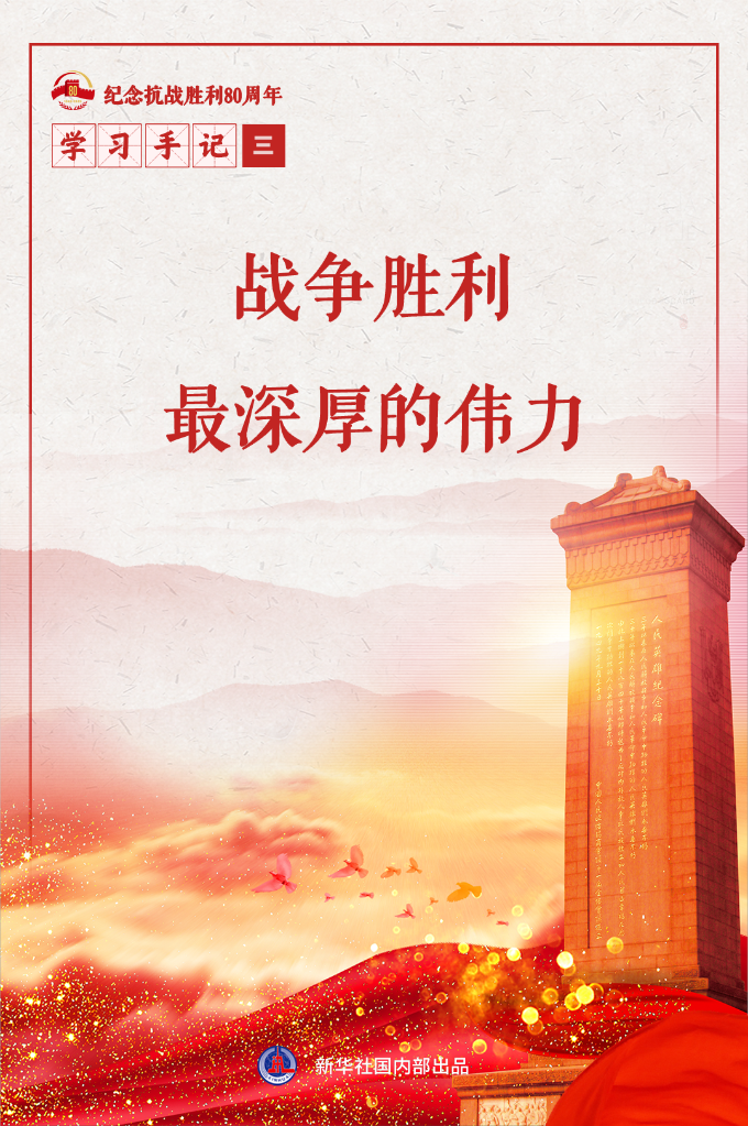 学习手记 | 战争胜利最深厚的伟力