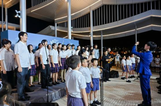 潮声伴乐青春绽放 香江码头共叙同心