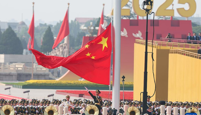 纪念抗战胜利80周年丨纪念中国人民抗日战争暨世界反法西斯战争胜利80周年大会在京举行（一）