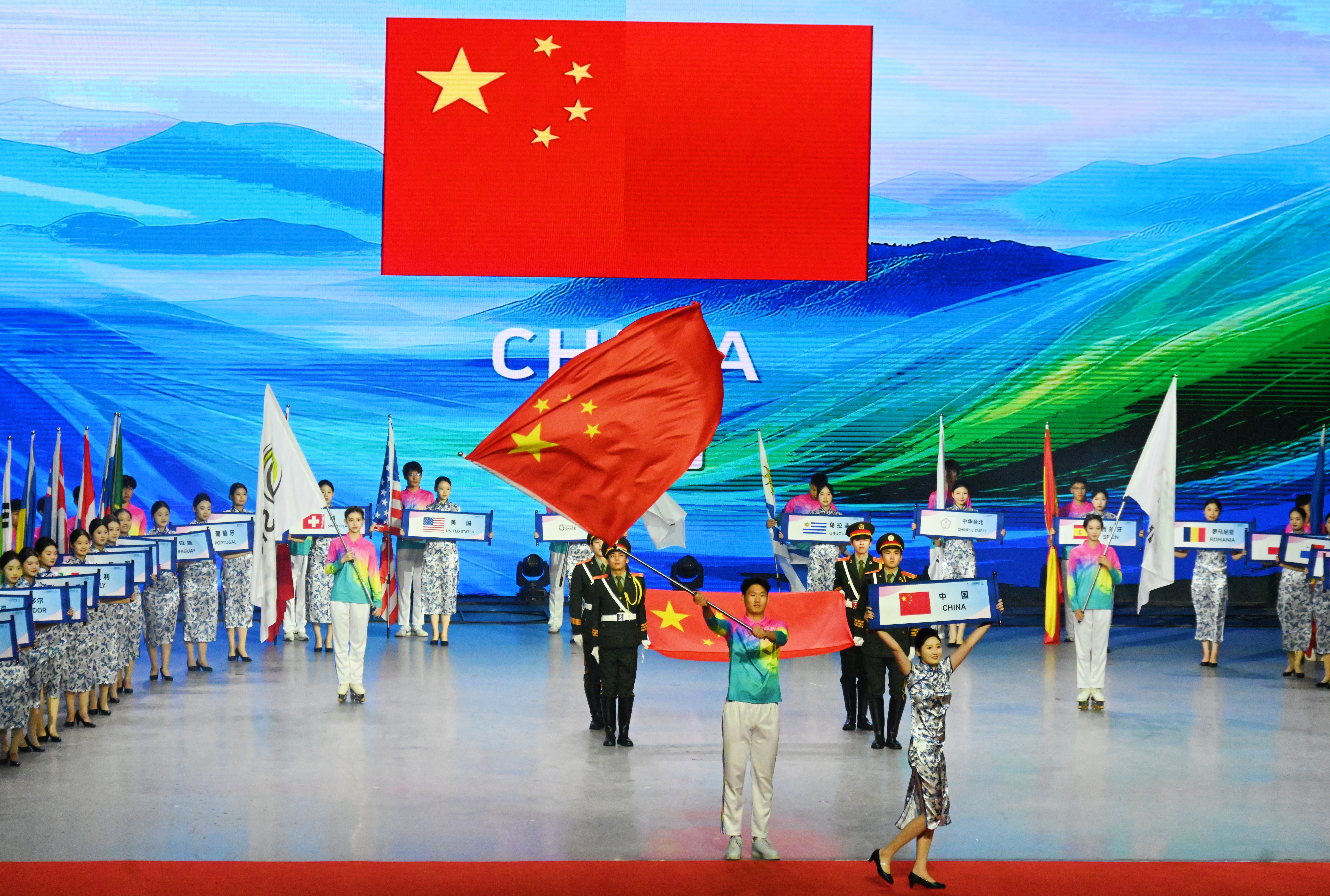 2025年世界花样轮滑锦标赛在京开幕